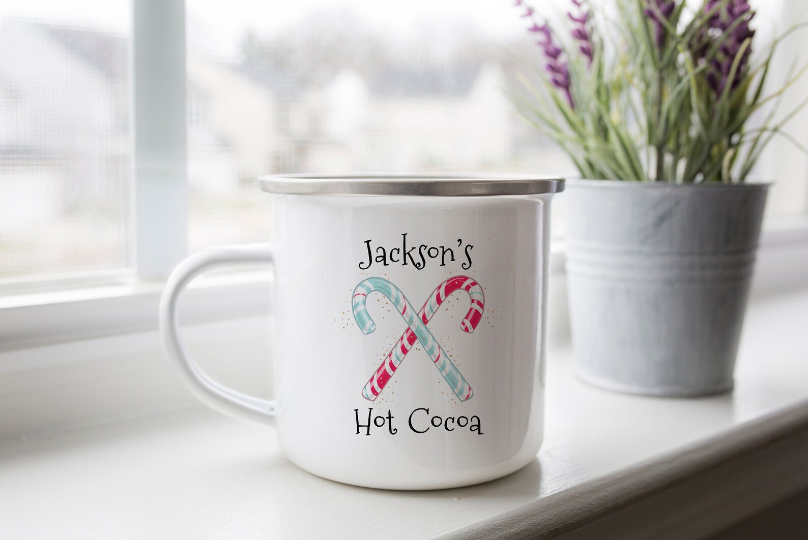 custom hot cocoa mugs