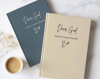 Personalized Prayer Journal for Women Custom Christian Journal Faith-Based Devotional