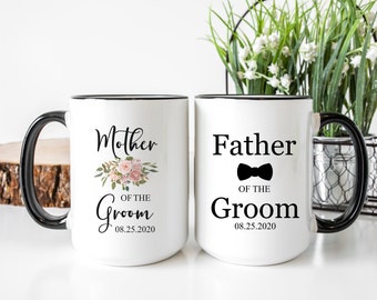 Parents of the Groom Gift from Son - Thank You Wedding Gifts for Parents from Bride and Groom - Personalized Wedding Keepsakes Mom and Dad