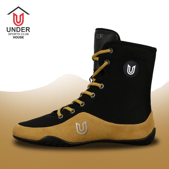 High-top Boxing Shoes - Lightweight Training, Ankle Support  display picture 3