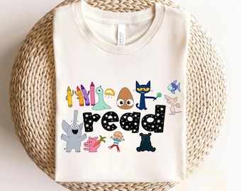 Read Children's Books Teacher T-Shirt, Teacher Life Shirt, Teacher Shirt, Kindergarten Shirt Gift For Teacher