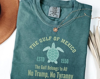 Comfort Colors® Gulf of Mexico Stay Salty Resistance Shirt, Resist Shirt, Anti Trump Shirt, Democrat Shirt, Democrat Gift Shirt
