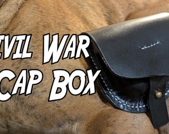 Digital Pattern for civil war cap box