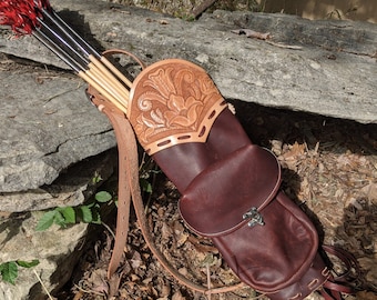 Digital Pattern for Leather Archery Quiver