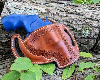 Digital Pattern for Small Frame Revolver Pancake Holsters