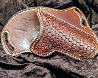 Digital Pattern for Cross Draw Pancake Holster