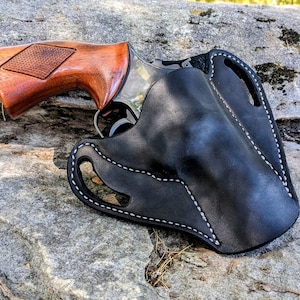 Digital Pattern for Medium Frame Revolver Strong Side Pancake Holster