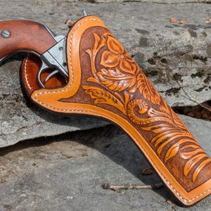 Digitaal patroon voor Vaquero of SAA Cross Draw Slim Jim-holster