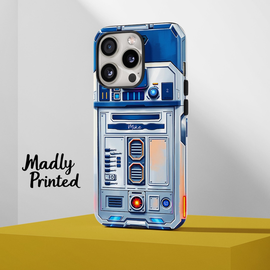 Star Wars R2D2 Droid Inspired Phone Case | Personalized for Iphone