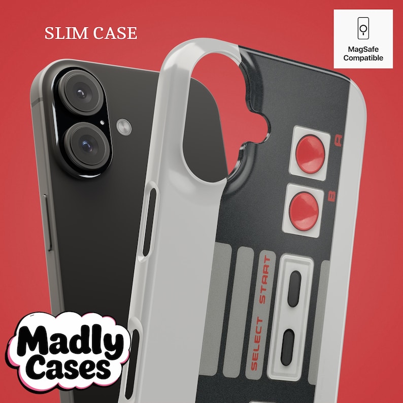 Retro NES controller inspired iPhone phone case