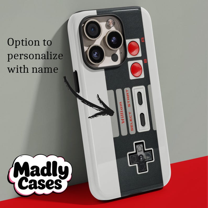 Nostalgic 90s gamer phone case for iPhone