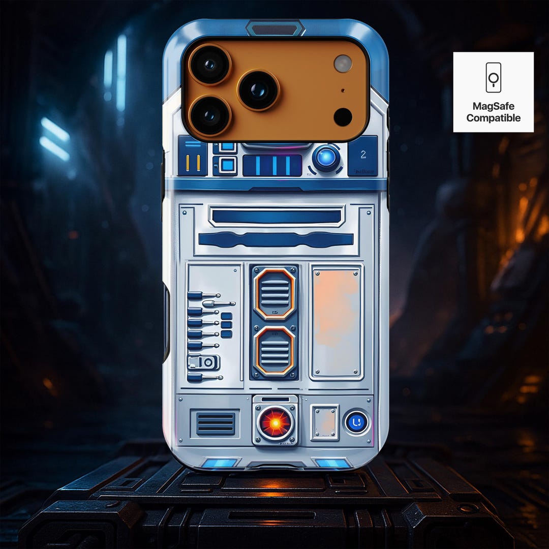R2d2 Droid Inspired Magsafe Phone Case | Personalized for iPhone 17