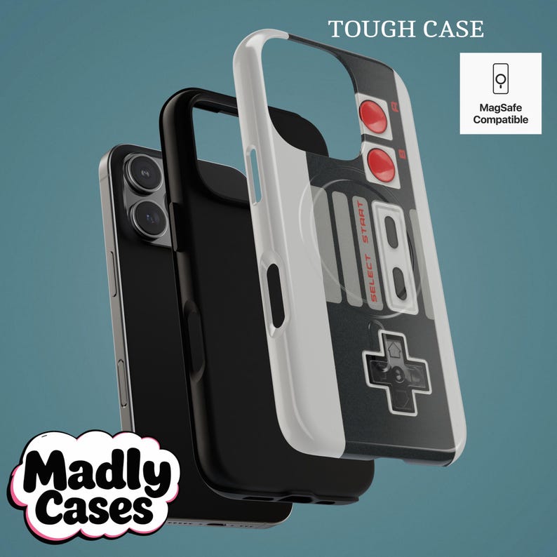 Classic gaming aesthetic phone case for gamers