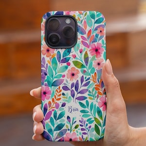 iPhone 16 Case Beautiful Spring Wild Flowers Floral Phone case For iPhone 15 14 13 12 11 Pro Max SE X XR XS Max 7 8 Plus iPhone Cover