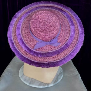 Vintage Tiki Sun Hat - Etsy display picture 3