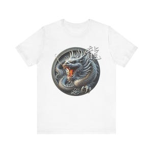 Dragon Graphic Tee - Unisex Short Sleeve Shirt for Casual Wear, Gifts for Dragon Lovers, Asian Culture, Festival Apparel, Artistic [...]