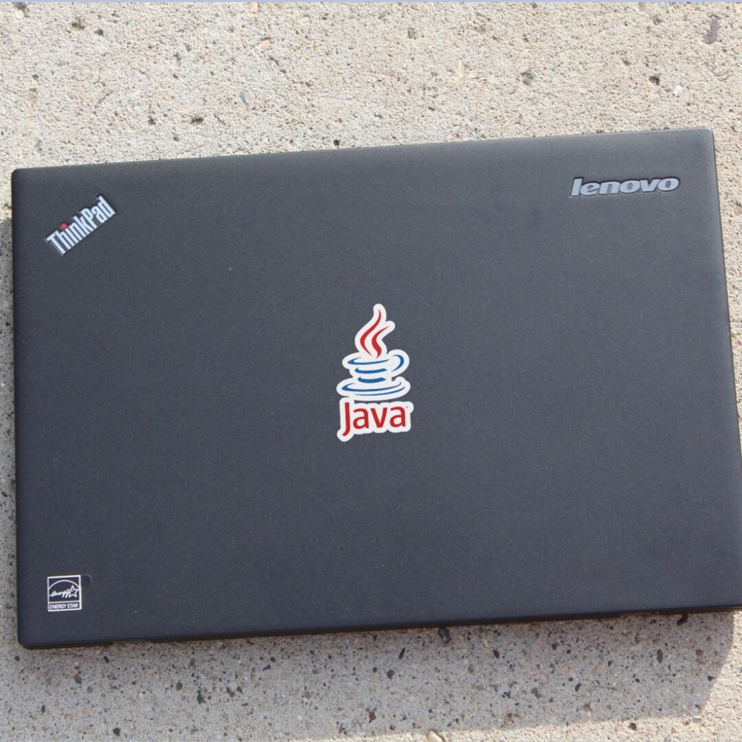 Java Logo Kiss-cut Sticker for Programmers| Waterproof Clear Vinyl ...