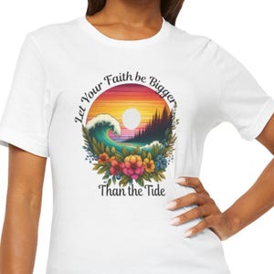 Nature Vibes T-Shirt, Inspirational Faith Shirt, Positive Outdoor Adventure Tee, Gift for Nature Lovers, Motivational Apparel