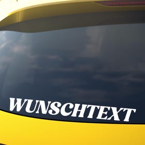 HAVE STICKERS PRINTED | Design your own text car stickers - adhesive letters | Custom vinyl stickers for cars, motorcycles, names - up to 150 cm