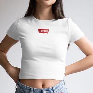 Camiseta de bebé Cowboy Carter Tyrant: top inspirado en Beyoncé, Beyoncé, Cowboy Carter, camiseta con eslogan, atuendo de concierto, camiseta de bebé Y2K, camiseta de bebé Beyoncé