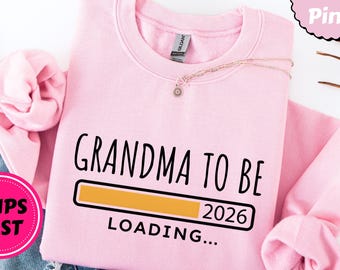 Sudadera "Abuela Est. 2026", sudadera personalizada para abuela, regalo para anunciar el embarazo, regalo para el Día de la Madre, regalo para ascender a abuela