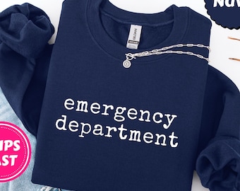 ER Nurse Shirt, Emergency Department Shirt Emergency Nurse Gift ER Shirt Gift for ER Nurse Emergency Room Nurse Tee Ed nurse shirt
