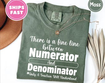 Chemise couleur confort pour professeur de mathématiques amusante : cadeau pour geeks en mathématiques