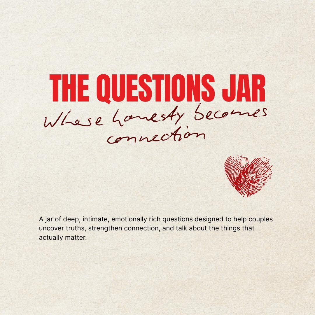 Deep Questions Jar for Couples | 60 Conversation Cards | Emotional ...
