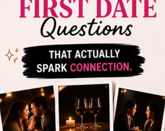 101 Fragen fürs erste Date, die wirklich etwas bewirken | Flirtend, tiefgründig, witzig + unerwartete Gesprächseinstiege