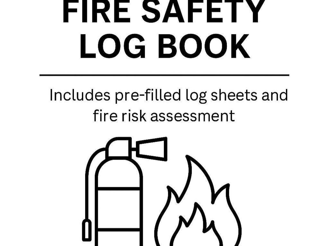 UK Fire Safety Log Book Template: Weekly Testing Sheet (PDF & Word) - Etsy