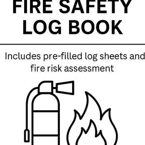 Fire Safety Log Book Template PDF and Word UK Weekly Fire Alarm & Emergency Lighting Testing Sheet