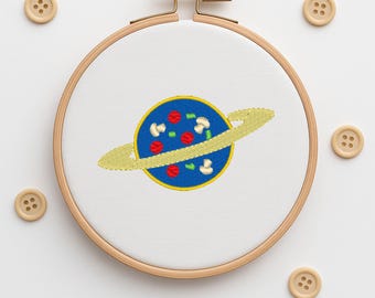 Embroidery Design Pizza Planet Toy Story Inspired - 5 sizes