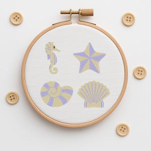 Embroidery Design Pack Under the Sea - 4 Designs