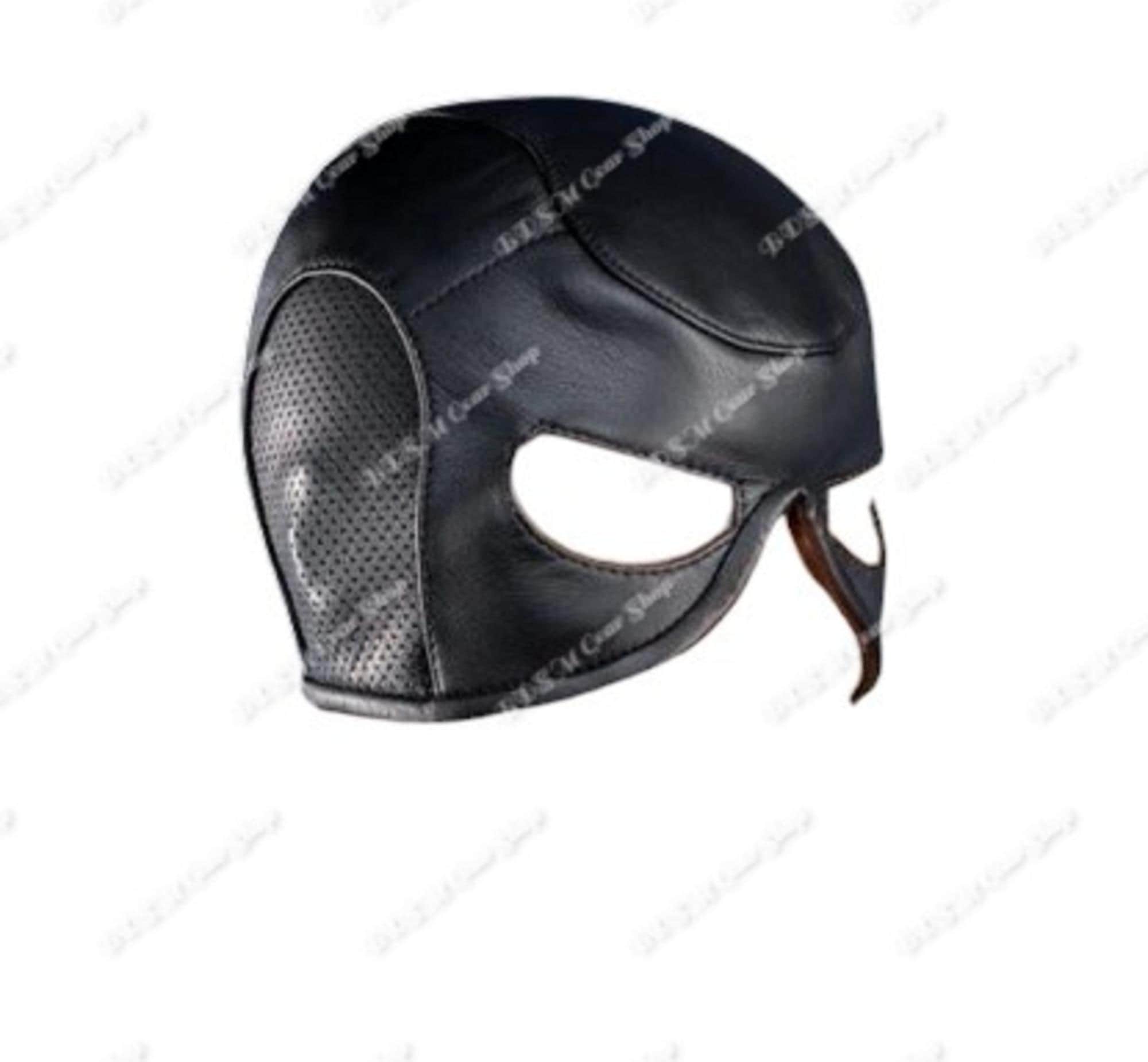 Coheed Mask Genuine Cowhide Leather Half Hood Mask – Handmade Cosplay, Costume ...