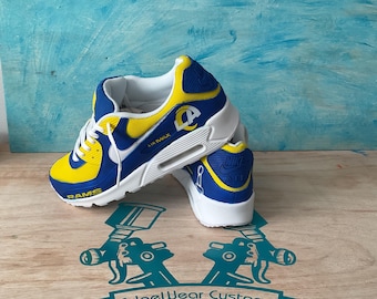 Custom Football Nike Air Max 90  Game Day Shoe