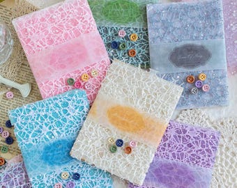 Mulberry Paper Set, Textured Natural Journaling Paper, Vintage Aesthetic Scrapbook Backgrounds,Vintage Collage Craft Supply,Junk Journal Kit