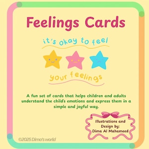 Tarjetas de emociones para niños: Rostros diversos, grandes sentimientos: Celebra las emociones y la diversidad