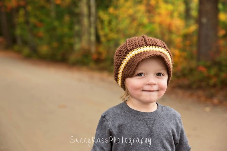 Gold and Cream Kids. Brown Children Fall Clothing Photo Props Boy Newsboy Hat 2T to 4T Toddler Boy Newsboy Cap Boy Hat