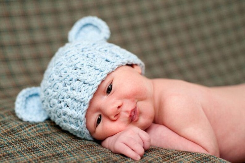 NEWBORN Baby Boy Hat 01 Months Baby Boy Monkey Hat Crochet Etsy
