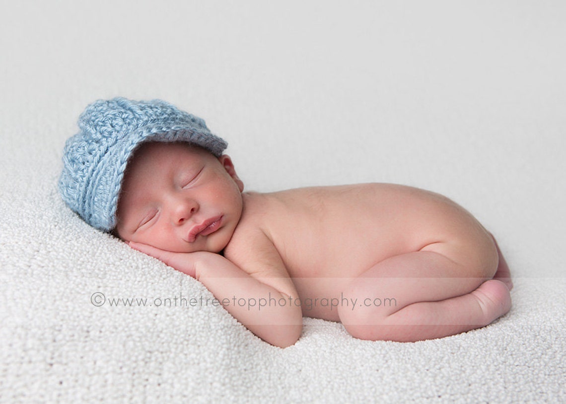 Newborn Baby Boy Caps Baby Boy Twin Hats Baby Boy Newsboy Etsy