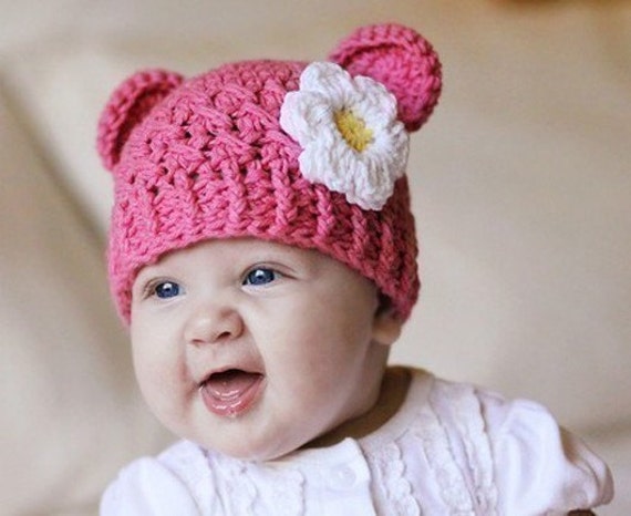 monkey cap for baby girl