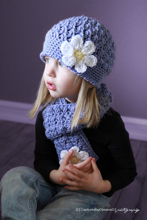 toddler girl hat and scarf