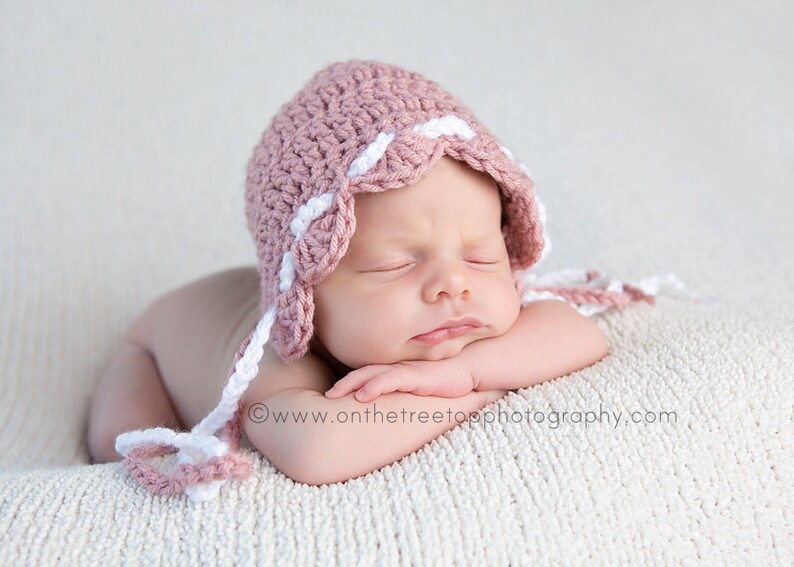 Newborn Girl Baby Girl Hat Baby Girl With Etsy