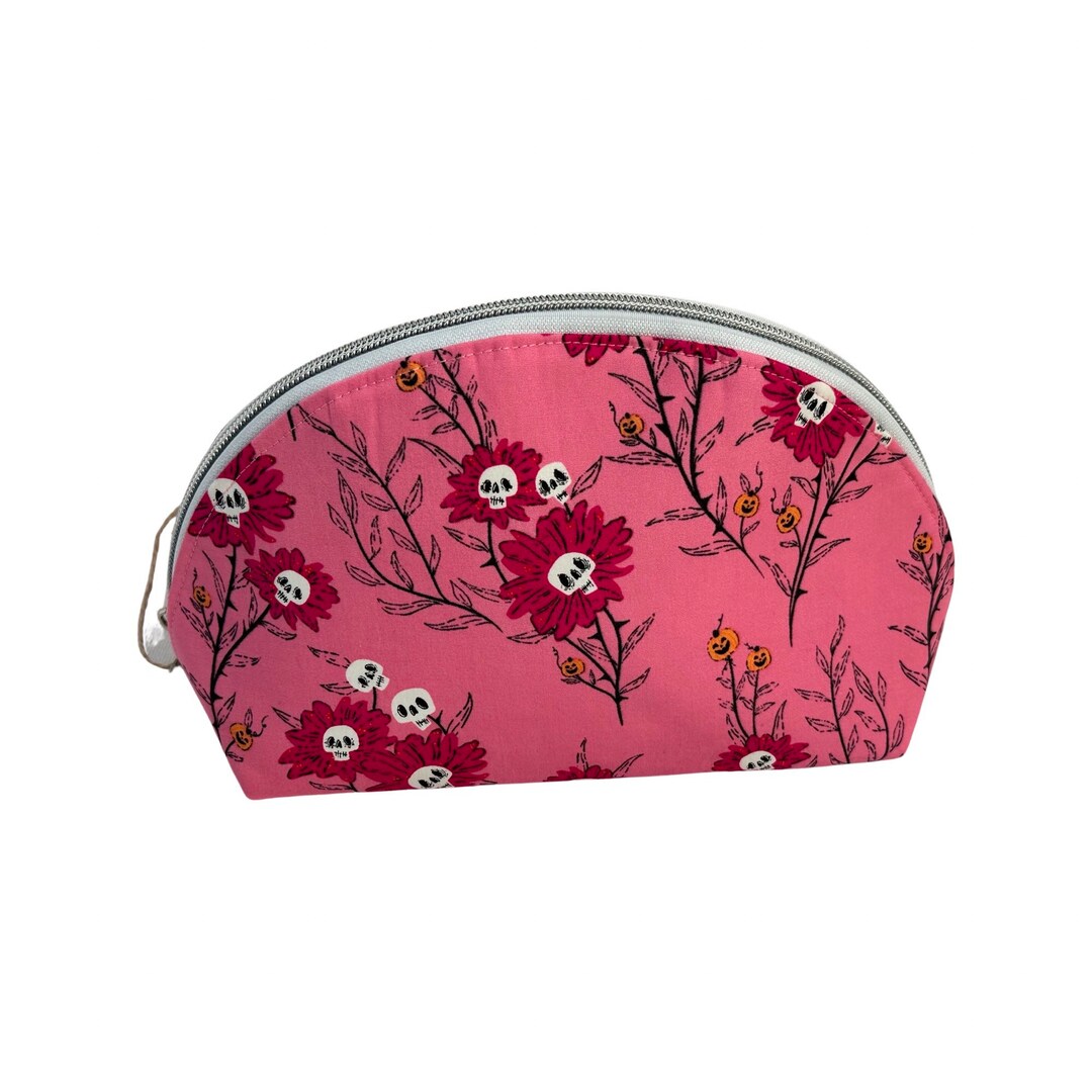 Bubblegum Goth Pouch Halloween Zippered Pouch Spooky Pouch Etsy