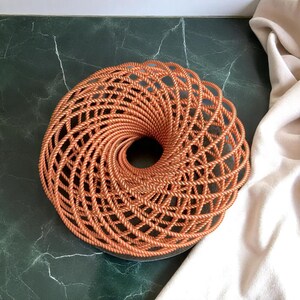 Torus Energy Tool • Handcrafted in Bronze • Large Sacred Geometry Form • Frequencies 432 & 177 MHz