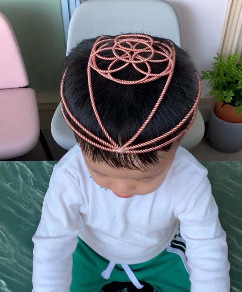 Handmade Tensor Cap • Copper Energy Ring • Tensor Generator Design ...