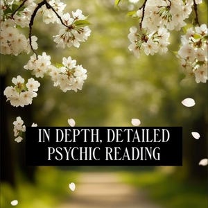 IN DEPTH, DETAILED General Psychic Reading - Tarot Reading - Same day reading