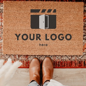 Your Logo Here Personalized Doormat, Your Custom Design Welcome Mat, Custom Mat, Business Logo, Personalized Welcome Mat, New Home Gift
