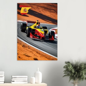 Wall Art - Single-Seater Car - Spain - Formula 1