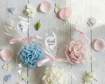 Recuerdos de jabón de flores / Regalos elegantes de agradecimiento para bodas y despedidas de soltera